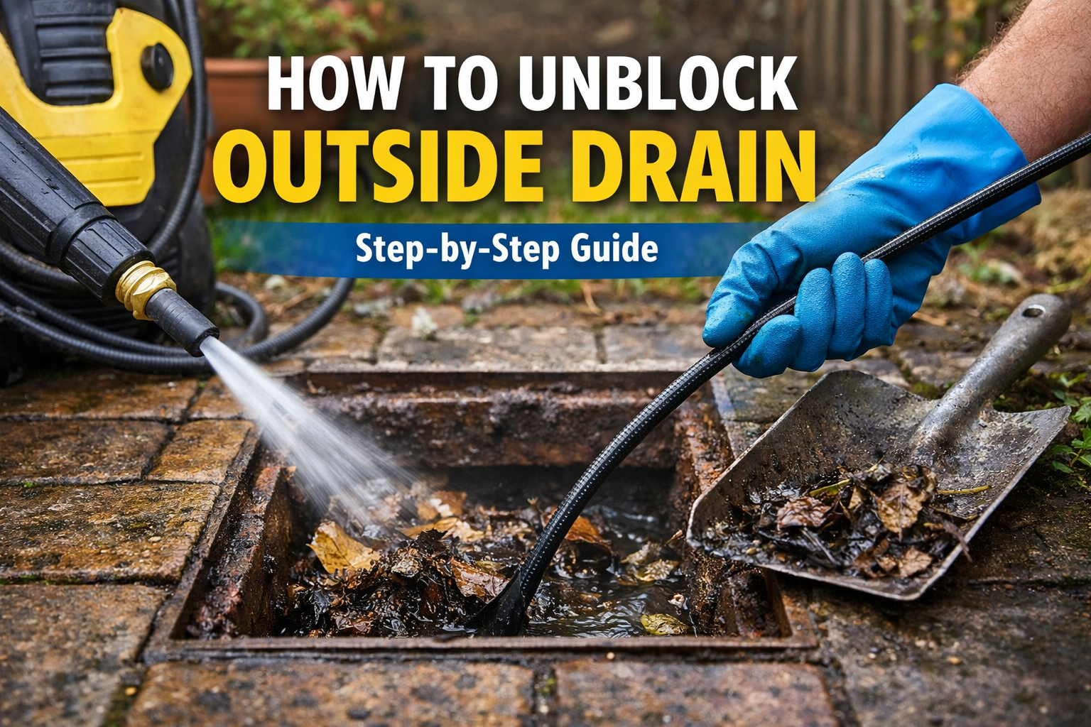 How to Unblock Outside Drain – Complete UK Guide