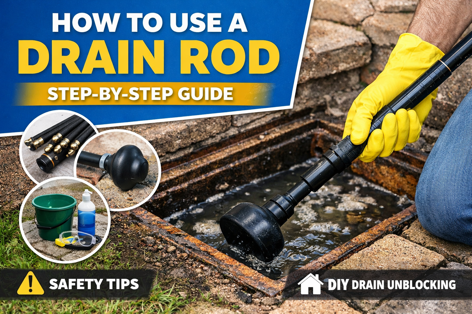 How to Use a Drain Rod – Complete Step-by-Step Guide