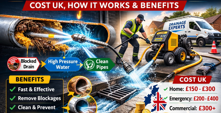 Drain Jetting & Hydro Jetting: Costs & How It Works
