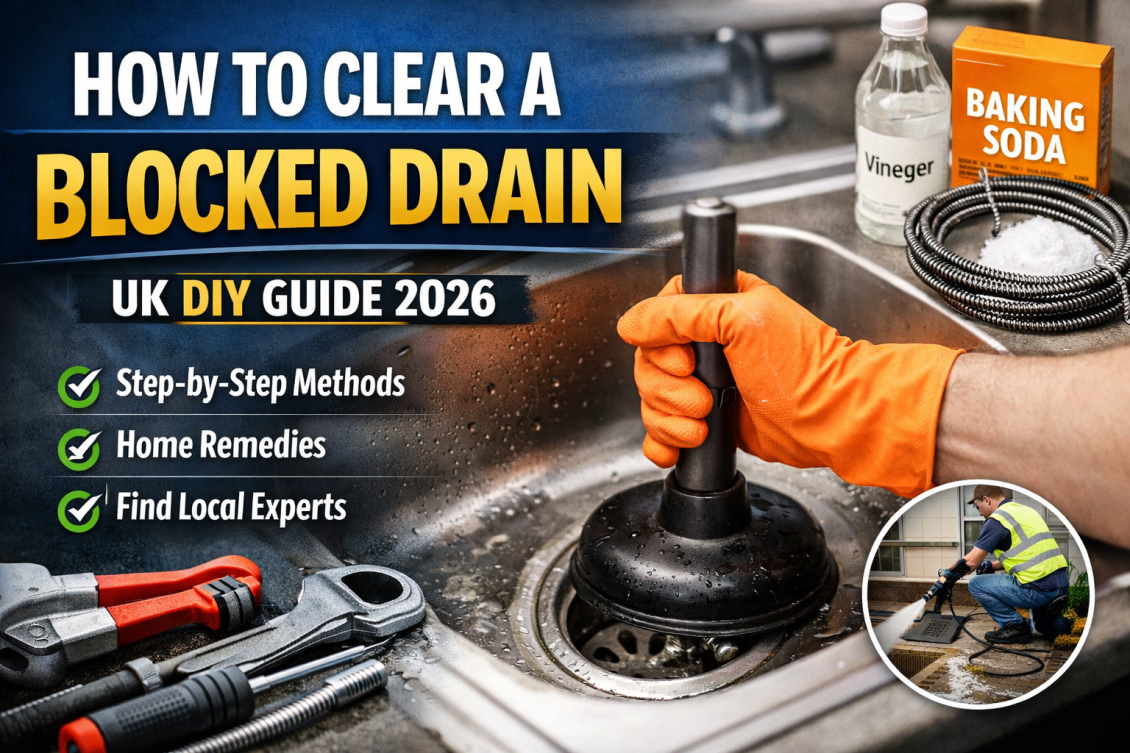How to Clear a Blocked Drain (Complete UK Guide 2026)