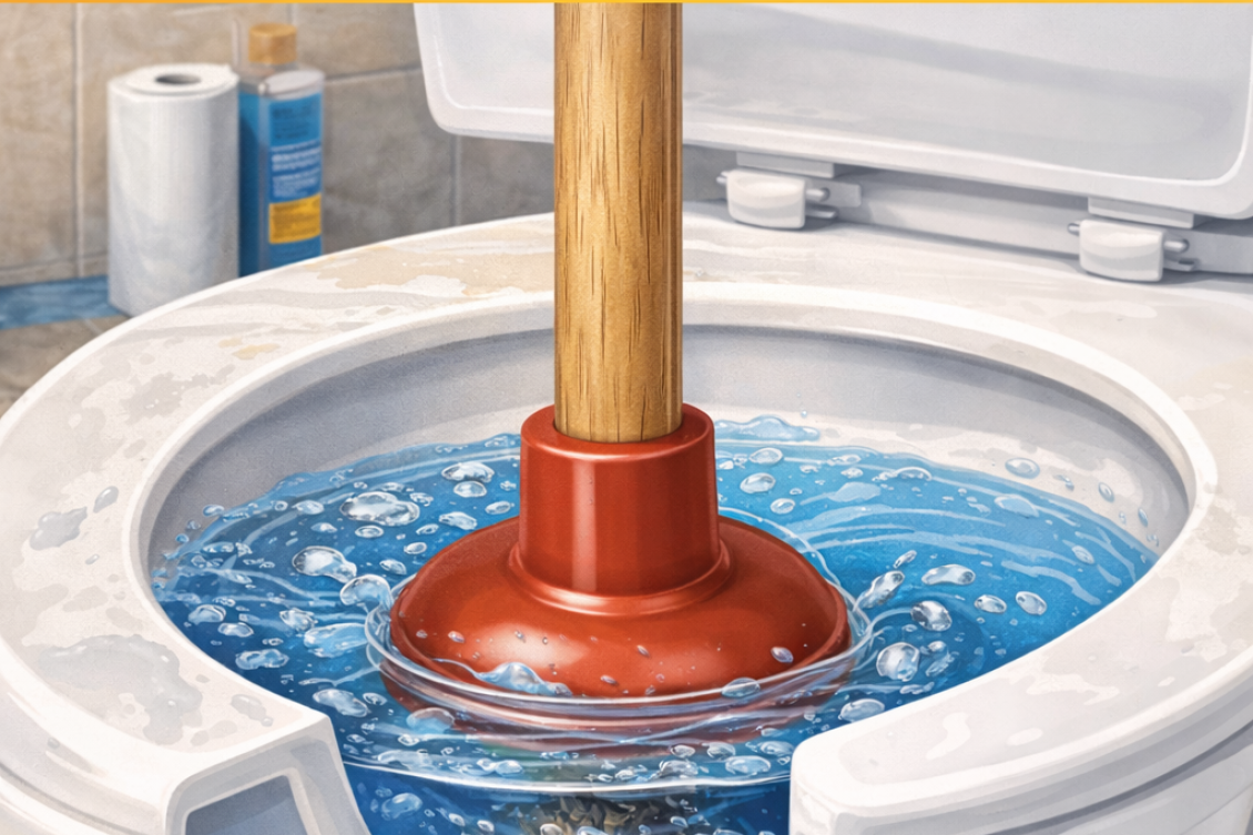 How to Use a Plunger Properly – Step-by-Step Guide